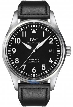 Buy this new IWC Pilot's Watch Mark XVIII 40mm iw327001 mens watch for the discount price of £3,136.00. UK Retailer.