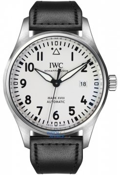 Buy this new IWC Pilot's Watch Mark XVIII 40mm iw327002 mens watch for the discount price of £3,136.00. UK Retailer.