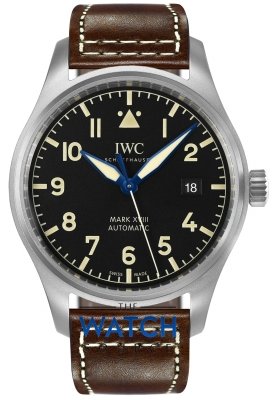 Buy this new IWC Pilot's Watch Mark XVIII 40mm iw327006 mens watch for the discount price of £3,946.80. UK Retailer.