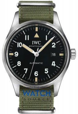 Buy this new IWC Pilot's Watch Mark XVIII 40mm iw327007 mens watch for the discount price of £3,501.00. UK Retailer.