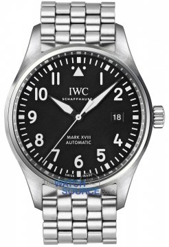 Buy this new IWC Pilot's Watch Mark XVIII 40mm iw327011 mens watch for the discount price of £3,782.00. UK Retailer.