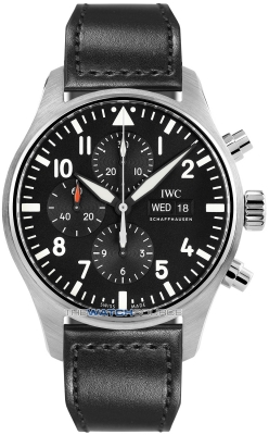 Buy this new IWC Pilot's Watch Chronograph iw377709 mens watch for the discount price of £4,987.50. UK Retailer.