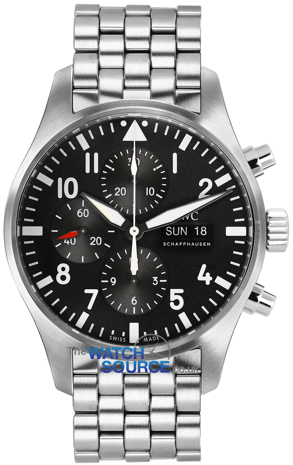 Buy this new IWC Pilot's Watch Chronograph iw377710 mens watch for the ...