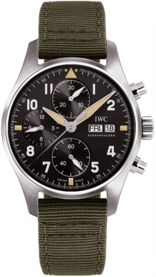 Buy this new IWC Pilot's Watch Spitfire Chronograph iw387901 mens watch for the discount price of £5,985.00. UK Retailer.