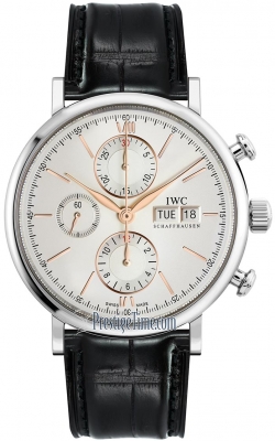 Buy this new IWC Portofino Chronograph iw391031 mens watch for the discount price of £5,355.00. UK Retailer.
