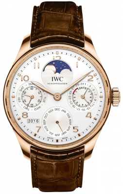 Buy this new IWC Portugieser Perpetual Calendar Perpetual Single Moonphase iw503302 mens watch for the discount price of £34,200.00. UK Retailer.