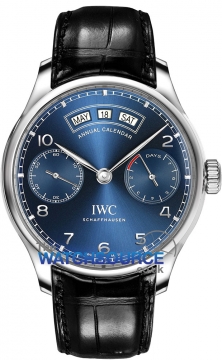 Buy this new IWC Portugieser Annual Calendar iw503502 mens watch for the discount price of £16,380.00. UK Retailer.