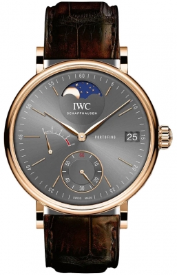 Buy this new IWC Portofino Hand Wound Moonphase Eight Days 45mm iw516403 mens watch for the discount price of £17,910.00. UK Retailer.