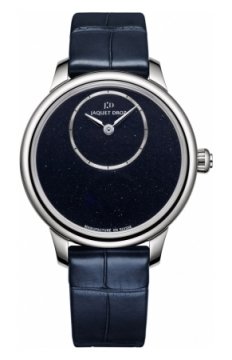 Buy this new Jaquet Droz Petite Heure Minute 35mm j005000570 ladies watch for the discount price of £6,098.00. UK Retailer.