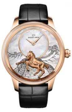 Buy this new Jaquet Droz Les Ateliers d'Art Petite Heure Minute Relief j005023275 HORSE mens watch for the discount price of £46,134.00. UK Retailer.