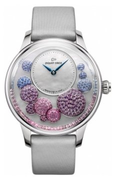 Buy this new Jaquet Droz Petite Heure Minute Heure Celeste j005024537 ladies watch for the discount price of £25,443.00. UK Retailer.