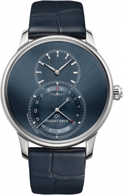 Buy this new Jaquet Droz Grande Seconde Quantieme 43mm j007030249 mens watch for the discount price of £7,078.00. UK Retailer.