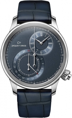 Buy this new Jaquet Droz Grande Seconde Off-Centered Chronograph 43mm j007830241 mens watch for the discount price of £14,355.00. UK Retailer.
