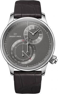 Buy this new Jaquet Droz Grande Seconde Off-Centered Chronograph 43mm j007830242 mens watch for the discount price of £14,355.00. UK Retailer.