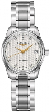 Buy this new Longines Master Automatic 29mm L2.257.4.77.6 ladies watch for the discount price of £2,070.00. UK Retailer.