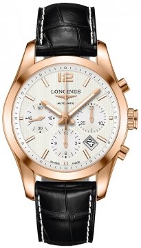 Buy this new Longines Conquest Classic Automatic Chronograph 41mm L2.786.8.76.3 mens watch for the discount price of £6,876.00. UK Retailer.