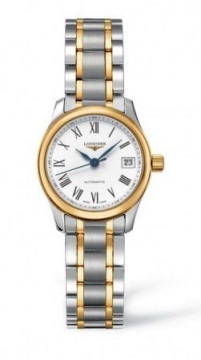 Buy this new Longines Master Automatic 25.5mm L2.128.5.11.7 ladies watch for the discount price of £1,360.00. UK Retailer.