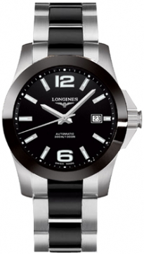 Buy this new Longines Conquest Automatic 41mm L3.657.4.56.7 mens watch for the discount price of £1,085.00. UK Retailer.
