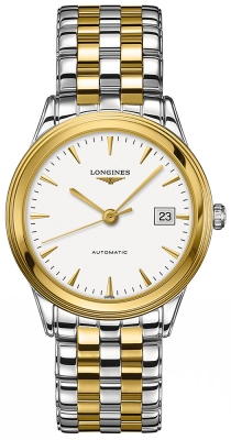 Buy this new Longines Flagship Automatic 38.5mm L4.874.3.22.7 mens watch for the discount price of £1,009.00. UK Retailer.