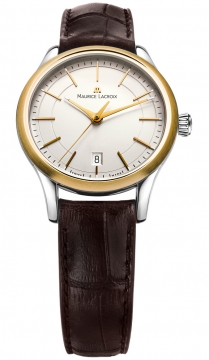 Buy this new Maurice Lacroix Les Classiques Date Midsize lc1026-pvy11-130 midsize watch for the discount price of £635.00. UK Retailer.