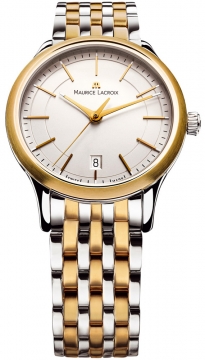 Buy this new Maurice Lacroix Les Classiques Quartz Date lc1117-pvy13-130 mens watch for the discount price of £805.00. UK Retailer.