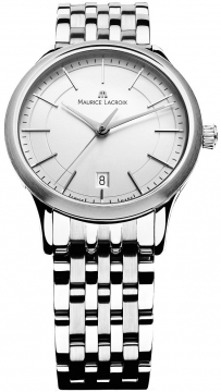 Buy this new Maurice Lacroix Les Classiques Quartz Date lc1117-ss002-130 mens watch for the discount price of £605.00. UK Retailer.