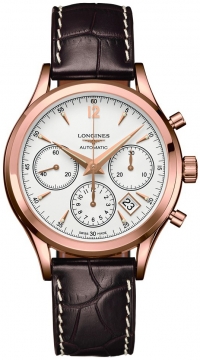 Buy this new Longines Heritage Chronograph L2.750.8.76.2 mens watch for the discount price of £5,415.00. UK Retailer.