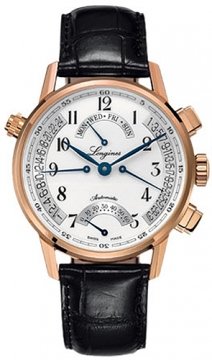 Buy this new Longines Heritage Retrograde L4.797.8.23.2 mens watch for the discount price of £6,195.00. UK Retailer.