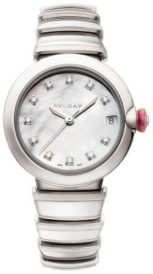 Buy this new Bulgari Lucea Automatic 33mm 102199 ladies watch for the discount price of £6,165.00. UK Retailer.