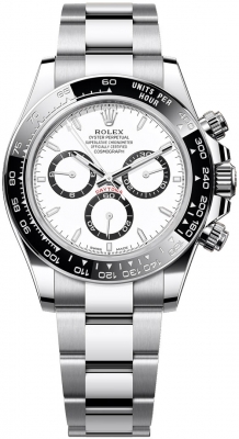 Rolex Cosmograph Daytona Stainless Steel 126500LN White watch