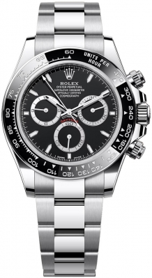 Rolex Cosmograph Daytona Stainless Steel 126500LN Black watch