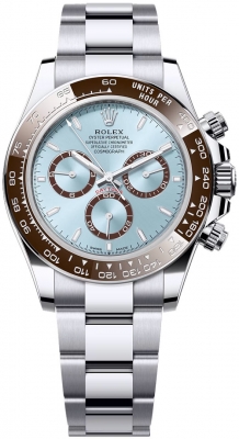Buy this new Rolex Cosmograph Daytona Platinum 126506 Ice Blue mens watch for the discount price of - Please Call for Price. UK Retailer.