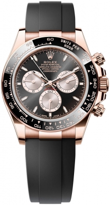 Rolex Cosmograph Daytona Everose Gold 126515LN Bright Black Sundust watch