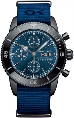 Buy this new Breitling Superocean Heritage Chronograph 44 m133132a1c1w1 mens watch for the discount price of £5,795.00. UK Retailer.