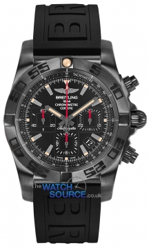 Buy this new Breitling Chronomat 44 Blacksteel mb0111c3/be35/153s.m mens watch for the discount price of £5,652.00. UK Retailer.