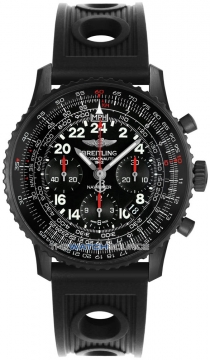 Buy this new Breitling Navitimer Cosmonaute mb0210b6/bc79-1or BLACKSTEEL mens watch for the discount price of £5,765.00. UK Retailer.