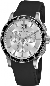 Buy this new Maurice Lacroix Miros Sport Chronograph mi1098-ss041-130 mens watch for the discount price of £845.00. UK Retailer.