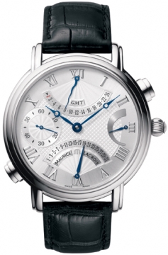 Buy this new Maurice Lacroix Masterpiece Double Retrograde Manual Wind mp7018-ss001-110 mens watch for the discount price of £5,740.00. UK Retailer.