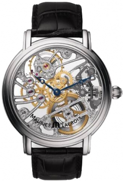 Buy this new Maurice Lacroix Masterpiece Skeleton mp7048-ss001-000 mens watch for the discount price of £2,980.00. UK Retailer.