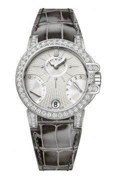 Harry Winston Ocean Lady Biretrograde 36mm oceabi36ww041 watch