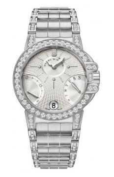 Buy this new Harry Winston Ocean Lady Biretrograde 36mm oceabi36ww047 ladies watch for the discount price of £59,400.00. UK Retailer.