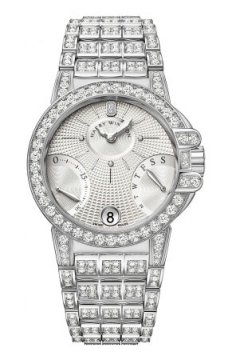 Harry Winston Ocean Lady Biretrograde 36mm oceabi36ww048 watch