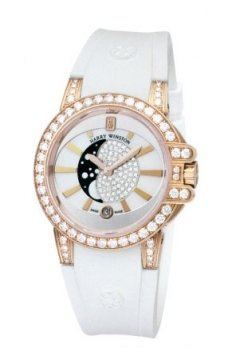 Harry Winston Ocean Lady Moon Phase 36mm oceqmp36rr003 watch