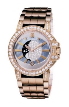 Buy this new Harry Winston Ocean Lady Moon Phase 36mm oceqmp36rr006 ladies watch for the discount price of £36,432.00. UK Retailer.