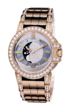 Buy this new Harry Winston Ocean Lady Moon Phase 36mm oceqmp36rr009 ladies watch for the discount price of £49,720.00. UK Retailer.