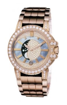 Buy this new Harry Winston Ocean Lady Moon Phase 36mm oceqmp36rr016 ladies watch for the discount price of £39,248.00. UK Retailer.