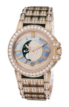 Buy this new Harry Winston Ocean Lady Moon Phase 36mm oceqmp36rr017 ladies watch for the discount price of £73,920.00. UK Retailer.