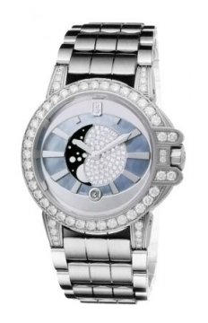 Harry Winston Ocean Lady Moon Phase 36mm oceqmp36ww006 watch