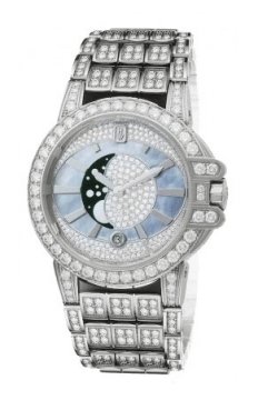 Harry Winston Ocean Lady Moon Phase 36mm oceqmp36ww014 watch