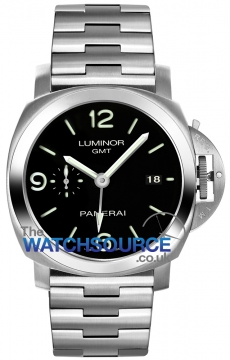 Buy this new Panerai Luminor 1950 3 Days GMT Automatic 44mm pam00329 mens watch for the discount price of £6,750.00. UK Retailer.